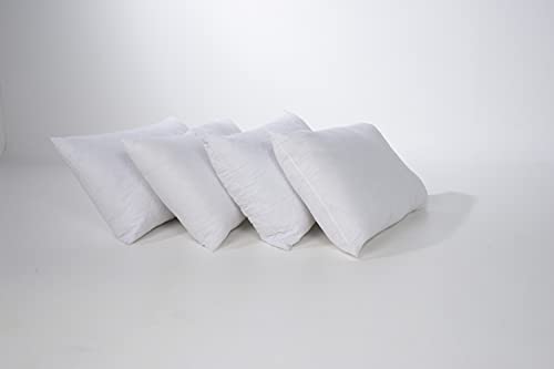 CHILIMILII Pack of 4 Luxury Hollow Fibre Bed pillows 50x75cm, Non allergenic Soft pillows for...