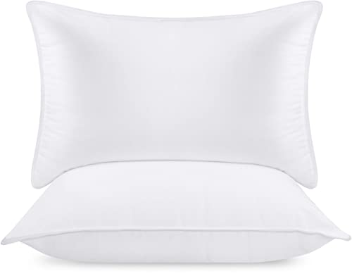 Utopia Bedding Pillows Pack of 2, Hotel Quality Pillows for Sleeping, Bed Pillows for Back, Stomach...