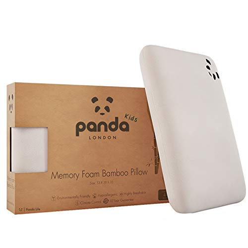 Panda Kids Luxury Memory Foam Bamboo Pillow