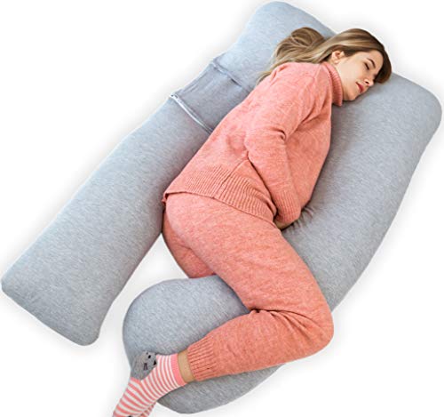 Kolbray®️ U Shape Pregnancy Pillow - Full Body Maternity Pillow | Available in 2 Shapes & Colours...