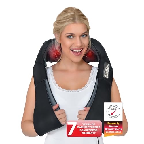 Donnerberg Neck Massager with Heat / 7 Years Warranty/Shiatsu Neck, Shoulder Back Massager for Pain...