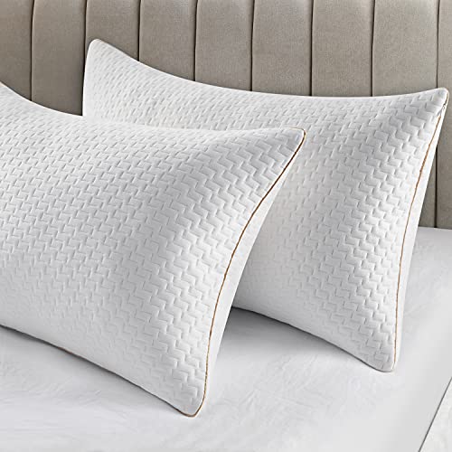 BedStory Pillows, Sleeping Pillows 2 Pack Hypoallergenic Anti-Dust Pillow Down Alternative Quality...